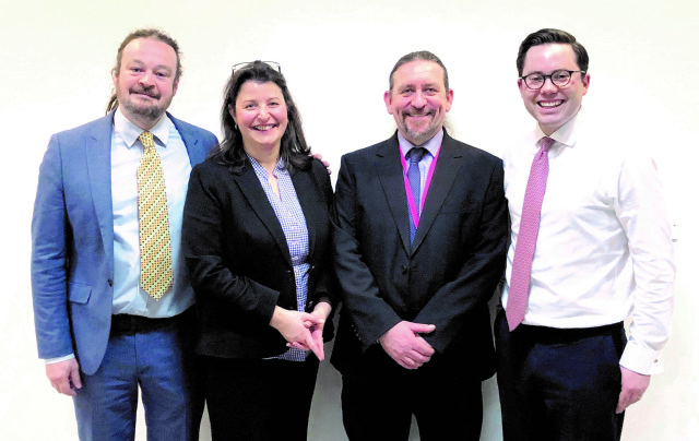 APEM directors with WestBridge Capital