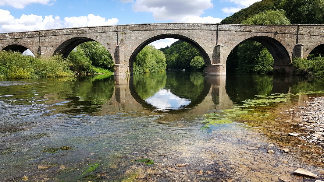 Kerne Bridge over the River Wye.
