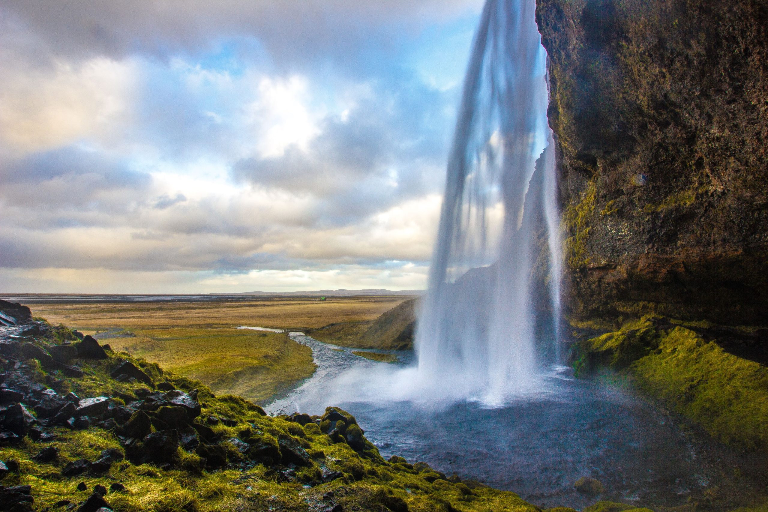 waterfall on the moors