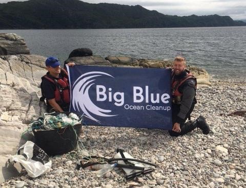 Big Blue Ocean Clean Up banner