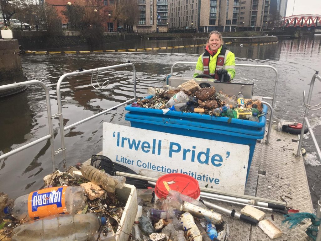 Irwell Pride litter boat