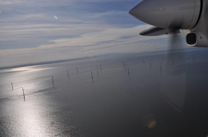 Image of offshore wind turbines