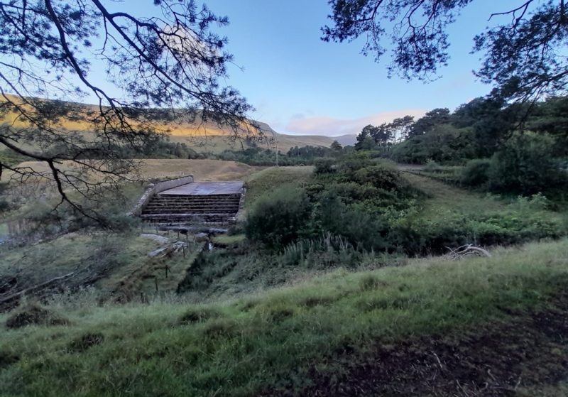 A landscape image of Lower Neuadd, Wales